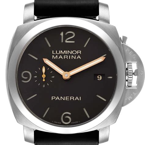 panerai luminor marina case thickness|Panerai Luminor marina case.